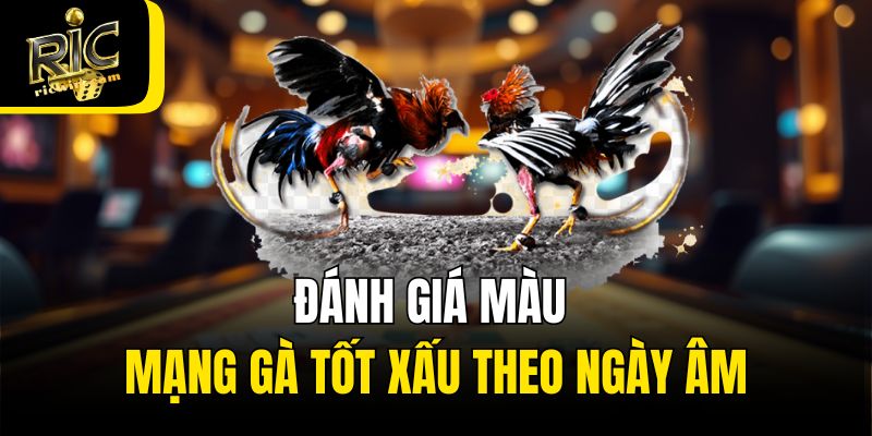 Đánh giá màu mạng gà tốt xấu theo ngày âm